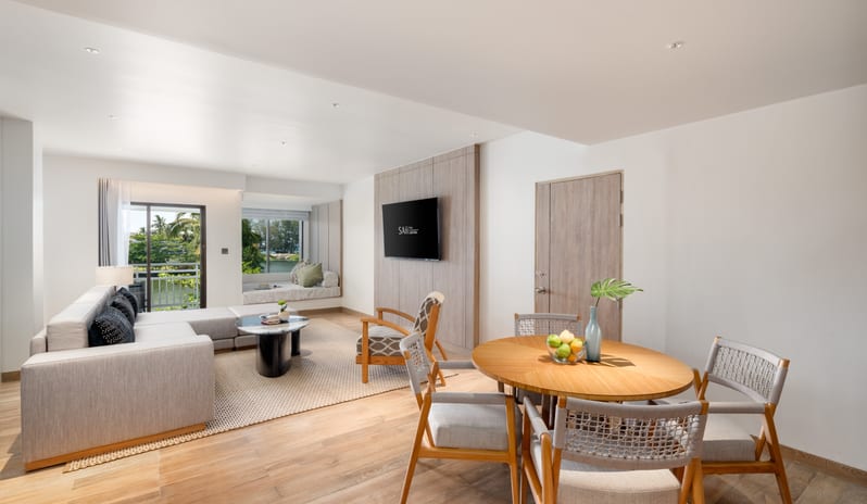 SAii Laguna Phuket Lagoon View Suite Living Room